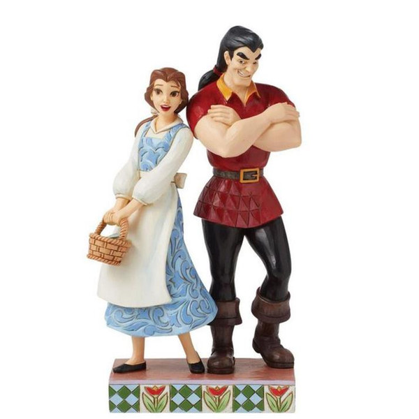 Disney - Belle vs Gaston Good vs Evill "Beauty and the Beast" by Jim Shore