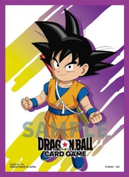 Dragon Ball Fusion World TCG: Son Goku (Mini) 64CT Official Sleeves (Set 2)
