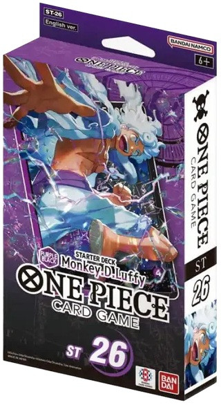 One Piece TCG: Purple Black - Monkey D Luffy Starter Deck (ST-26)