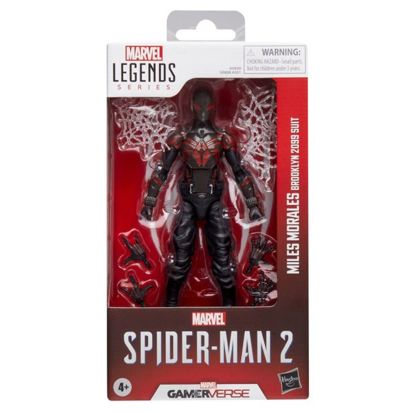 Marvel Legends - Spider-Man Miles Morales Brooklyin 2099 6-Inches (Series Gamerverse) Action Figure