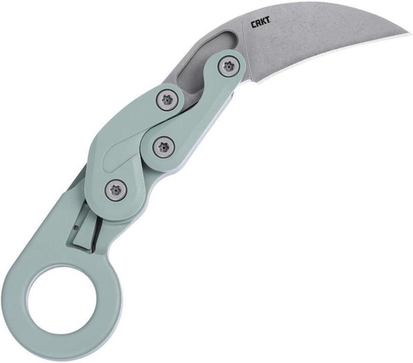 CRKT - Provoke Karambit (GREEN) Folding Pocket Knife (Kinematic)