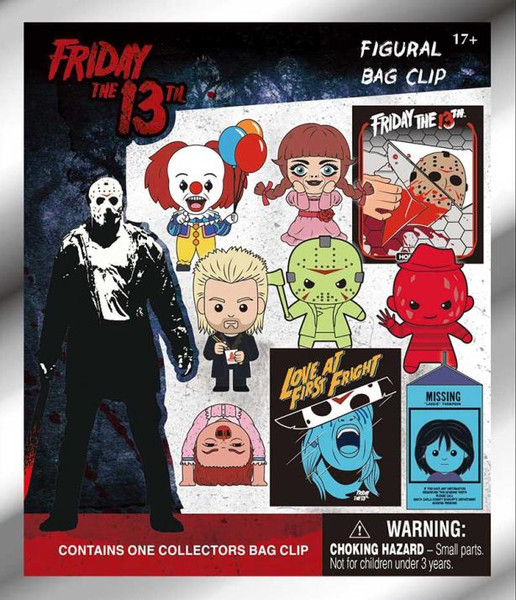 3D Foam Key Ring - Warner Brother Horror (Series 9)
