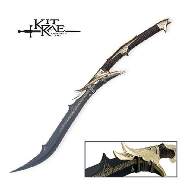 Kit Rae Mithrodin (Gold Edition) Sword [Limited edition of 300 Serialized] RARE Discontinued