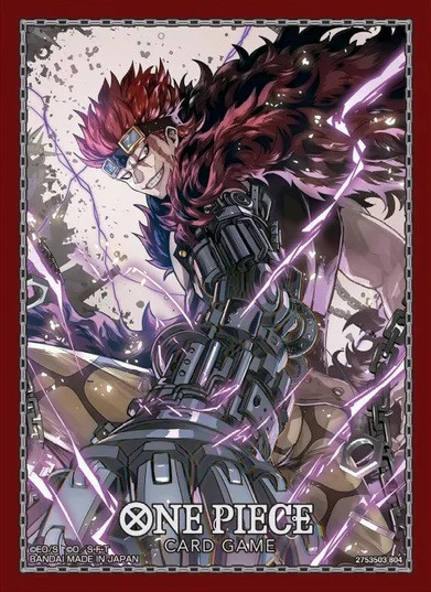 One Piece TCG: Official Sleeves Eustass "Captian" Kid 70CT (Set 9)