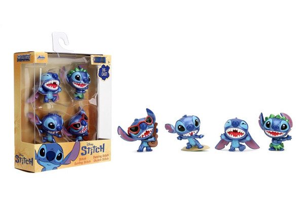 Metalfigs 2.5" - Stitch (4 Pack) [Metal Die-Cast]