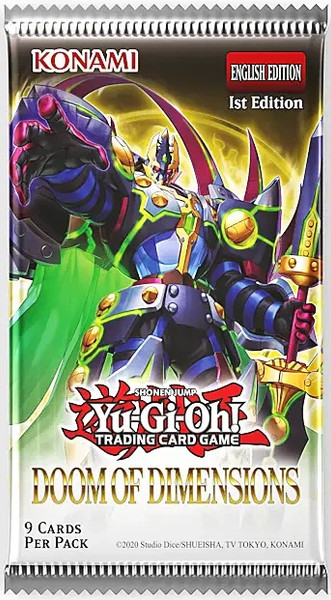 Yu-Gi-Oh! TCG: Doom of Dimensions (Pack of 1)