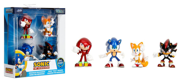 Metalfigs 2.5" - Sonic (4 Pack) [Metal Die-Cast]