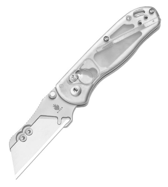 Drop Bear Utility Clutch Lock Knife Clear Acrylic (2.74" Replaceable Razor Blade) Kizer Cutlery V3619JA5