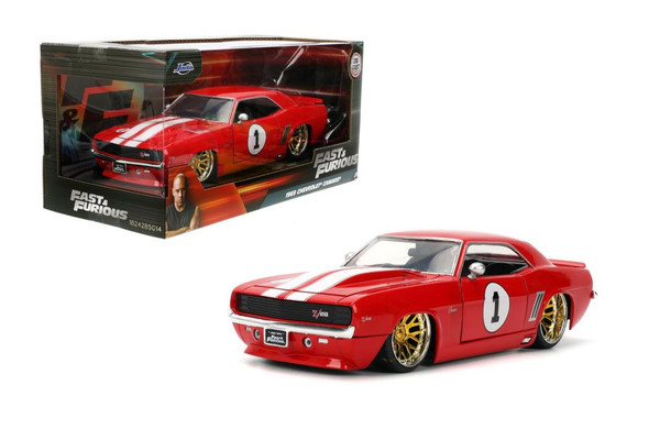 Model Car - 1:24 F&F Chevy Camaro 1969