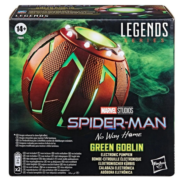 Prop Replica - Green Goblin Electronic Pumpkin "Spider-Man No Way Home" (Legends Series)