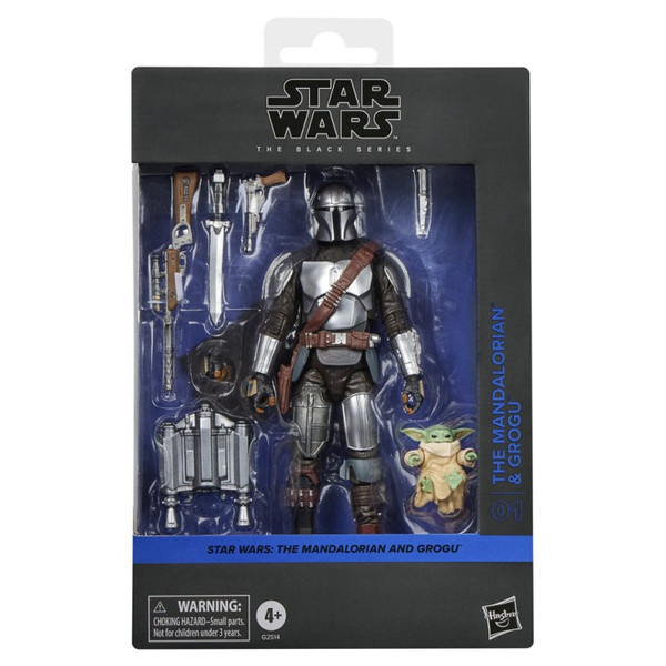 Star Wars The Black Series: The Mandalorian and Grogu (Action Figure)