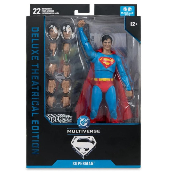 DC Multiverse - Superman "The Movie 1978 Superman" (Action Figure) Deluxe Theatrical Edition