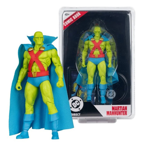 DC Direct - Martian Manhunter "Justice League #77 Comic Book" (Action Figure)