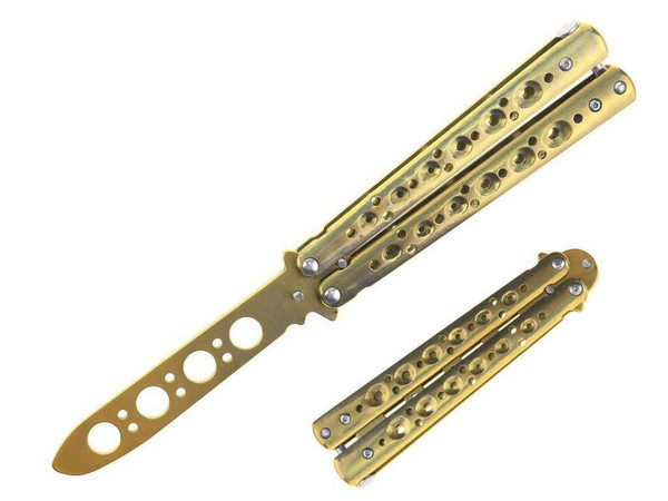 Butterfly Trainer (GOLD) Circles on Handle