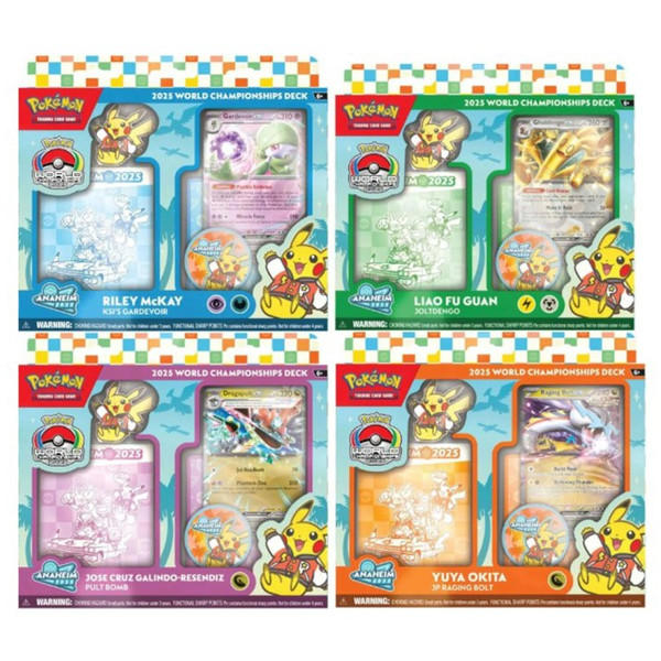 Pokemon TCG: World Championships Deck 2025 (Box) [1 Random Box]