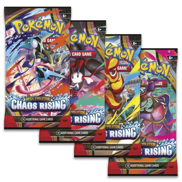 Pokemon TCG: Mega Evolution 4: Chaos Rising [1 Random Pack]