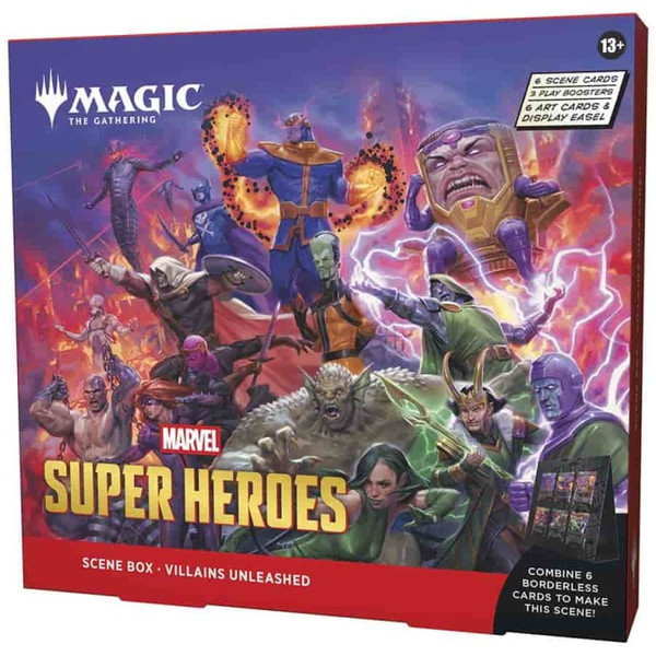 MTG: Marvel Super Heroes (Villains Unliashe Scene Box) "Magic The Gathering"