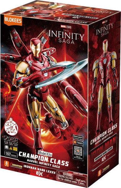 Blokees - Marvel Infinity SAGA - Deluxe Iron Man MK85 - CC01-EX