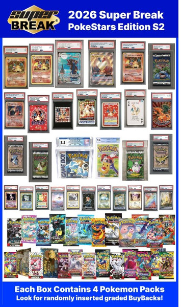 Pokemon TCG: Super Break PokeStars [SERIES 2] Edition Box (2026)