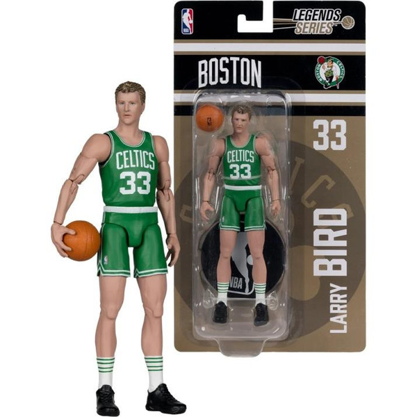 NBA SportsPicks - Boston Celtics Larry Bird (Action Figure) Legends Series