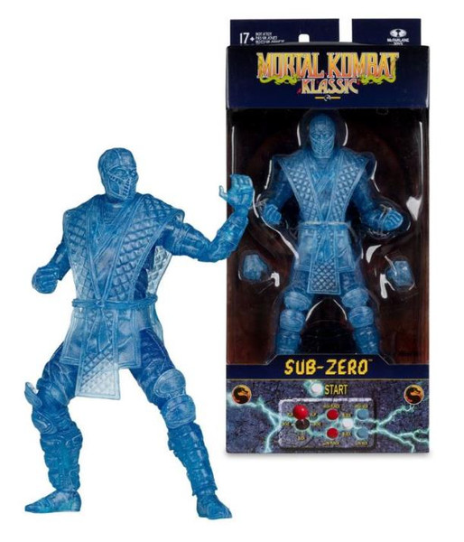 Mortal Kombat Klassic - Sub-Zero Ice Clone "Wave 5" (Action Figure) 7-Inch