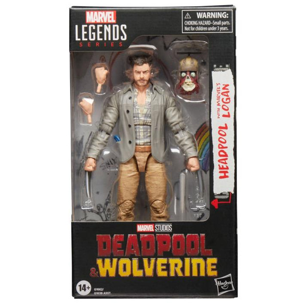 Marvel Legends Series - Headpool with Logan "Deadpool & Wolverine" (Action Figure)
