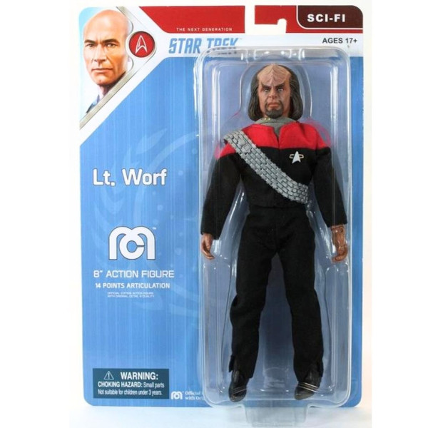Mego - (Lt. Worf) Star Trek 8-Inch Action Figure