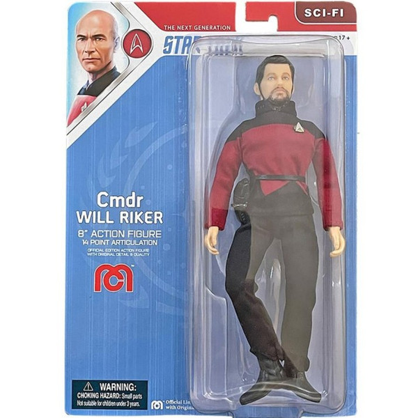 Mego - (Commander William Riker) Star Trek 8-Inch Action Figure