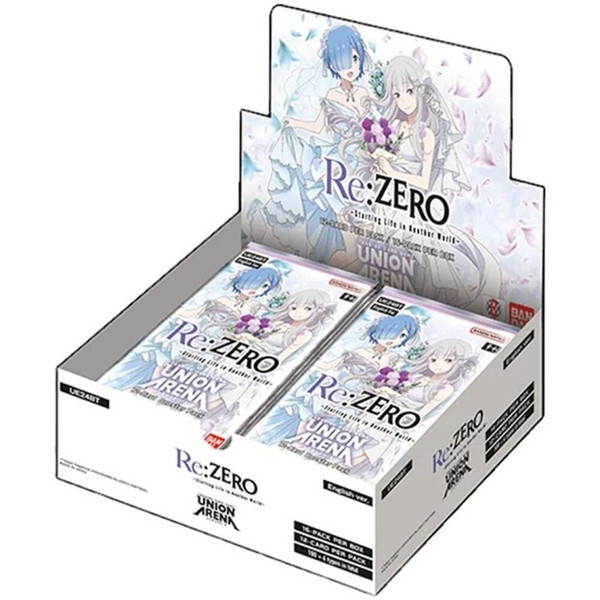 Union Arena TCG: Re:Zero Starting Life In Another World UE25BT [Sealed Booster Box] 16 Packs