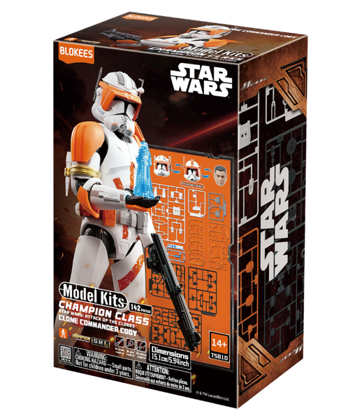 Blokees - Star Wars - Attack of the Clones Comm. Cody CC10
