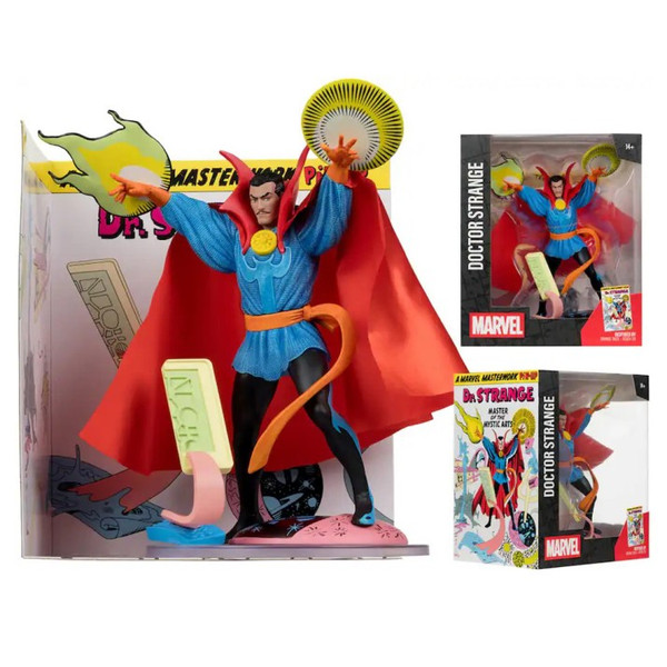 Marvel - Doctor Strange Posed Figure with Scene (Strange Tales #128) McFarlane Toys (Scale 1:10)