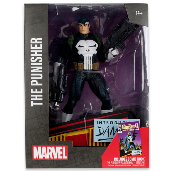 Marvel Collection - The Punisher Posed Figure with Scene (The Punisher War Journal #8) McFarlane Toys (Scale 1:6)
