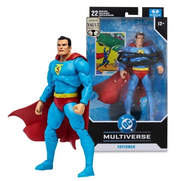 DC Multiverse - Superman Action Comics #1 (Action Figure) McFarlane Toys [Vault Collection] 7-Inch