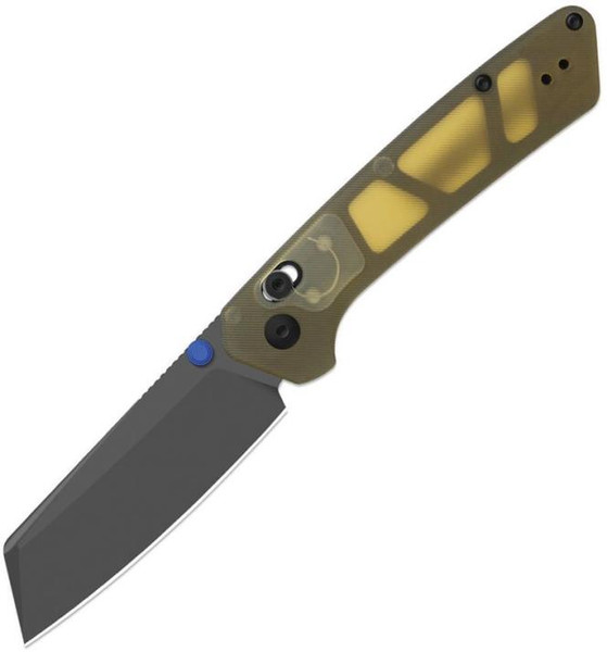 Madrac CL AirTi (PEI) Clutch Lock Pocket Knife [3.06" Matte DLC M390] Kizer Cutlery K3693ACS3