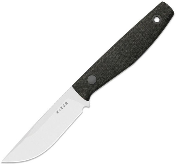 Dingo (Micarta) Fixed Blade [3.51" Satin AEB-L] Kizer Cutlery 1121A2