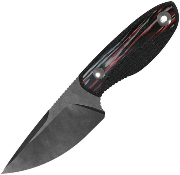 Finch (Micarta & Reconstituted Wood) Fixed Blade [3.09" Gray PVD Stonewashed AEB-L] Kizer Cutlery 1134A2