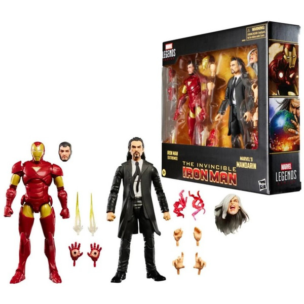 Marvel Legends Series - Iron Man (Extremis) and Mandarin (Action Figure) 6-Inch