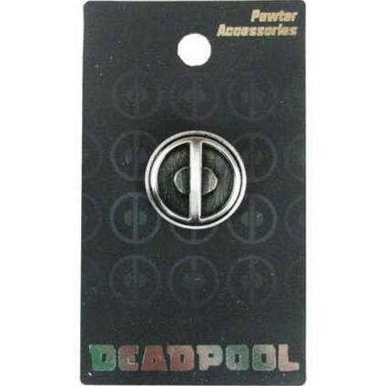 Deadpool Logo Pewter Lapel Pin