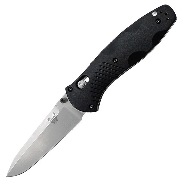 Benchmade Barrage Osborne Folding Knife AXIS Assisted  Black Nylon [3.60" Satin 154CM] 580