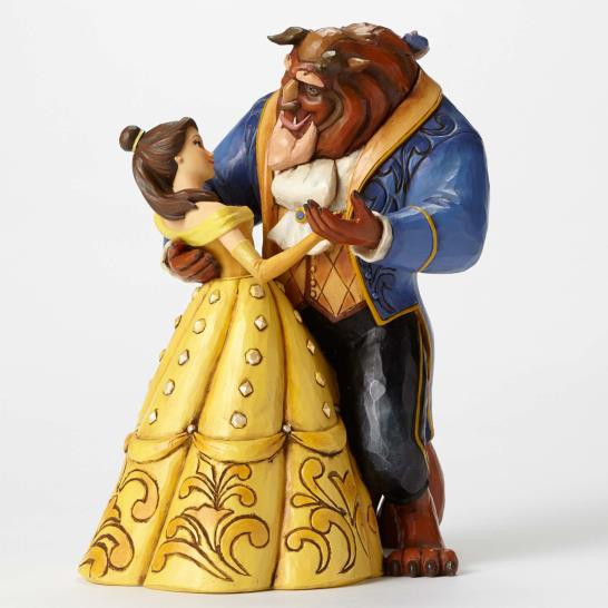 Disney Beauty & the Beast Belle & Beast Statue Jim Shore