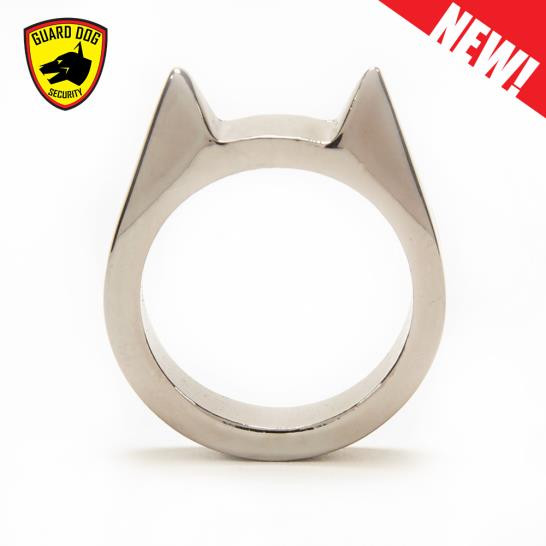 BeaRRing - SILVER ( Size 7 ) SMALL - Guard Dog