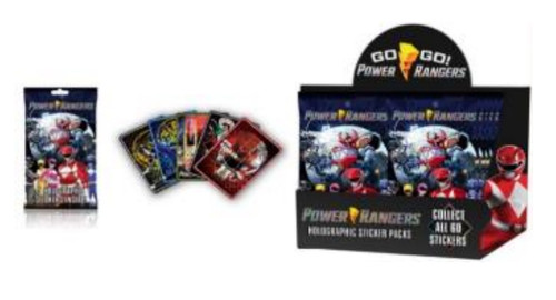 Sticker Pack (Power Ranger) Hologram Mystery Pack [1 Random Bag] - Pure ...