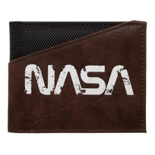 NASA Men Pu Bi-Fold Wallet - Pure Blades