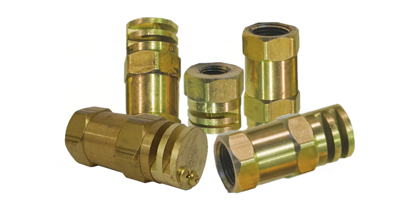 Boomless Spray Nozzle 3/4" 20 Orifice (90° & 180° Caps) 5.9 GPM @ 40 PSI 6550-1