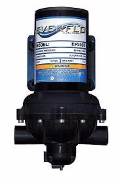 5.5 GPM Diaphragm 12 Volt Pump 60 psi Everflo Everflo Farmer Bob's Parts