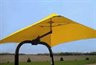 ROPS Yellow Tractor Umbrella Canopy & Canvas Cover w/ Rollbar Mount