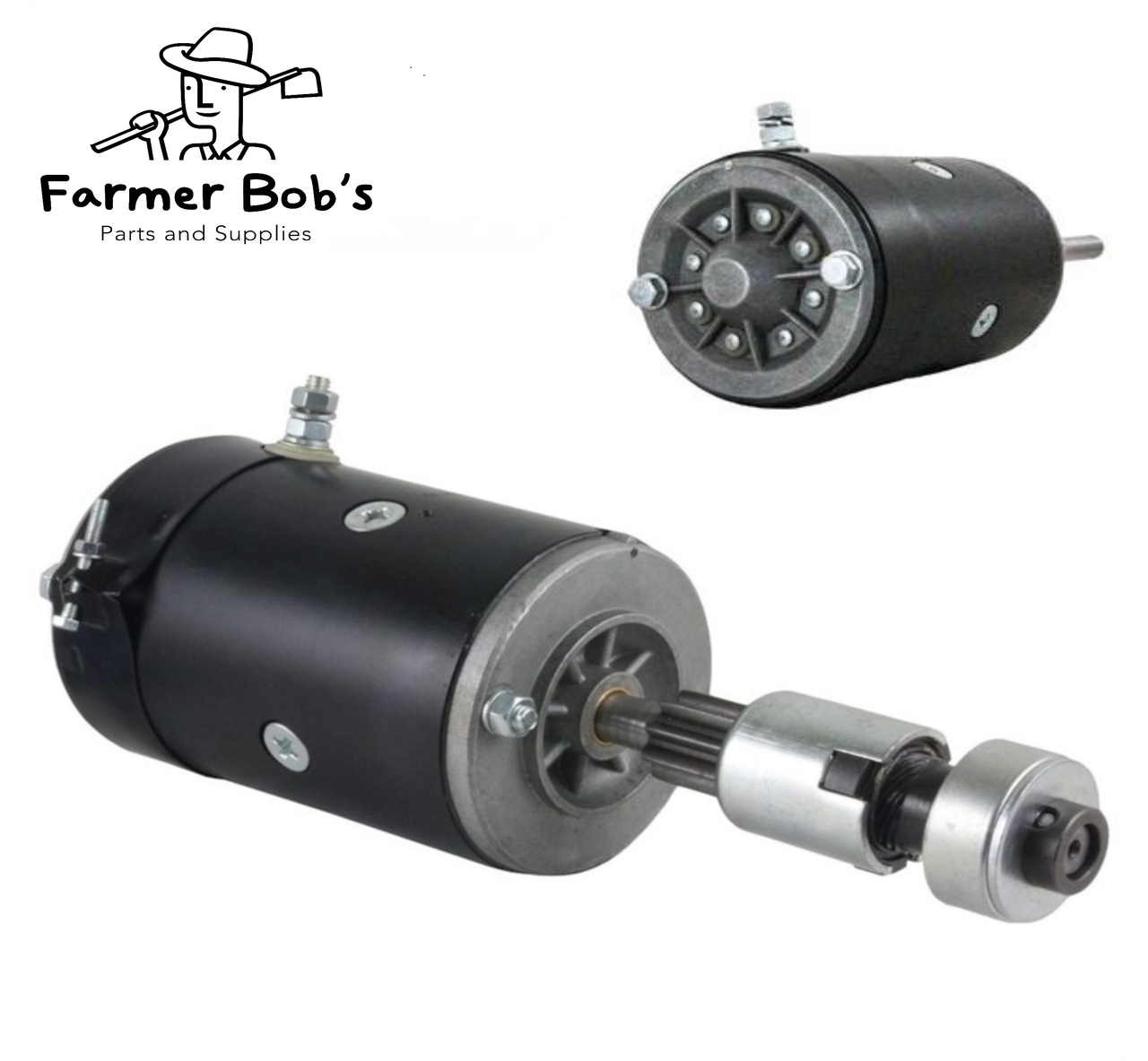 Starter & Drive Combo fits Ford Tractor models, 2N, 8N, 9N, & more