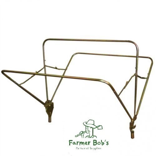 thumbnail image 2 of Red 3-Bow 40" Tractor Buggy Top With Fender Mounts – Steel Frame & Canvas – Farmer Bob's Parts 2 of 4