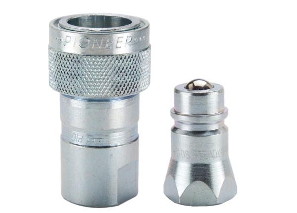 Parker 4000 Series 3/4" 16 ORB Ball Style Female Coupler & Male Tip Parker Farmer Bob's Parts