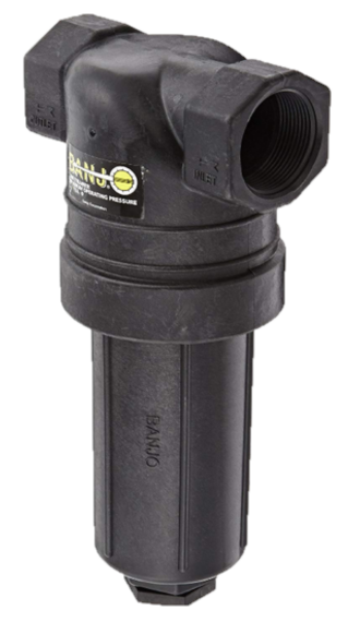 Banjo 11/4" x 11/4" T Strainer With 50 Mesh Stainless Steel Screen